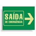 Placas de Saída de Emergência Placas de Saída de Emergência